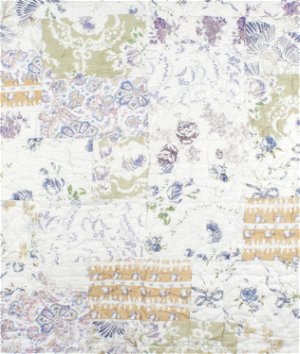 Berkshire Hill Fiona Quilted Blue Fabric