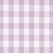 Lilac Picnic Check Poplin Fabric
