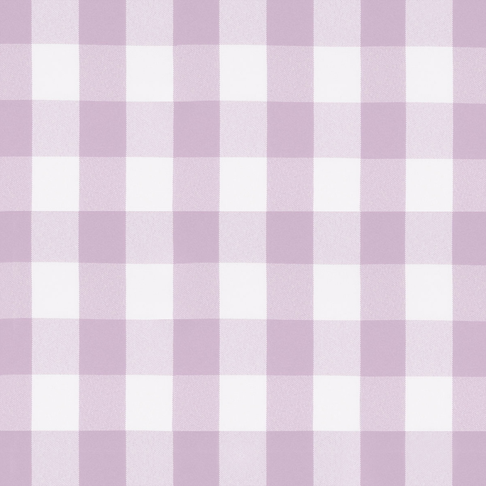 Lilac Picnic Check Poplin Fabric image 1 of 2