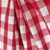 Red Picnic Check Poplin Fabric - Image 2