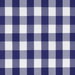Royal Blue Picnic Check Poplin Fabric