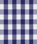 Royal Blue Picnic Check Poplin Fabric