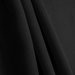 Black Polyester Crepe Fabric