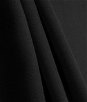 Black Polyester Crepe Fabric