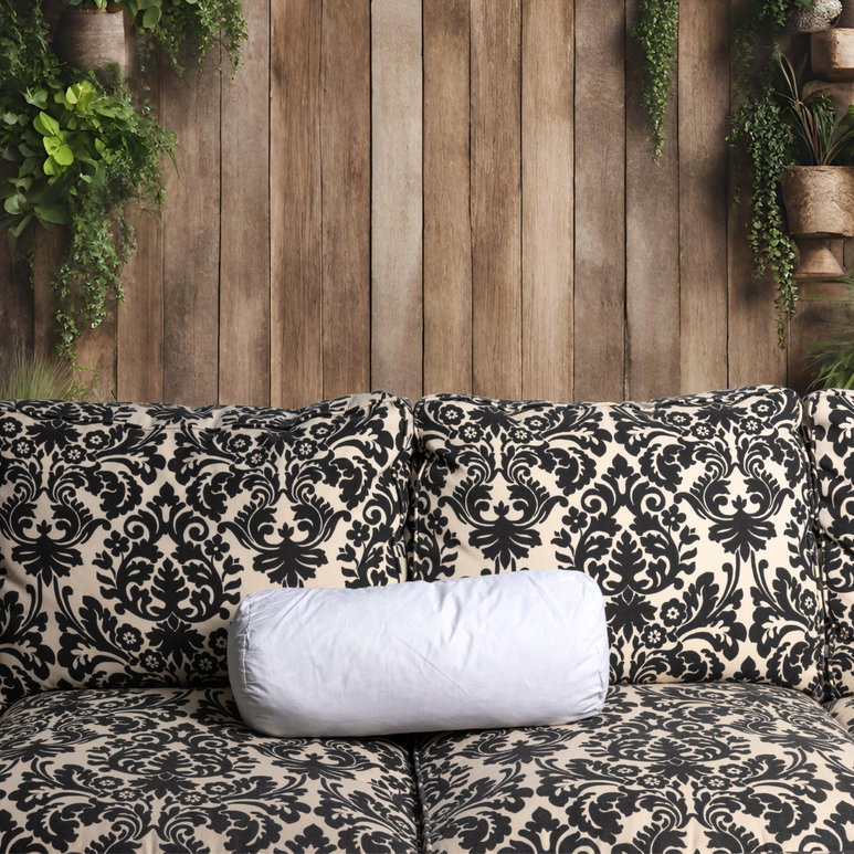 Down Pillow Forms - 9" x 18" Bolster