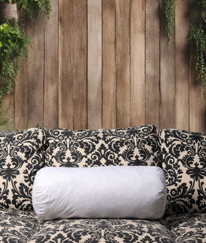 Down Pillow Forms - 9 inch x 22 inch Bolster