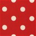 Premier Prints Outdoor Polka Dot American Red Fabric thumbnail image 2 of 5