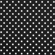 Premier Prints Polka Dot Black/White Canvas Fabric