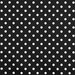 Premier Prints Polka Dot Black/White Canvas Fabric