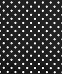 Premier Prints Polka Dot Black/White Canvas Fabric