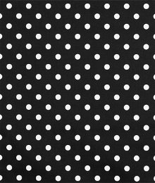 Premier Prints Polka Dot Black/White Fabric