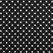 Premier Prints Polka Dot Black/White Canvas Fabric thumbnail image 1 of 5