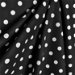 Premier Prints Polka Dot Black/White Canvas Fabric thumbnail image 4 of 5