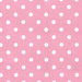 Premier Prints Polka Dot Baby Pink/White Canvas Fabric