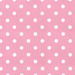 Premier Prints Polka Dot Baby Pink/White Canvas Fabric thumbnail image 1 of 1