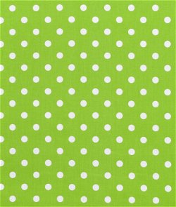Premier Prints Polka Dot Chartreuse/White Canvas