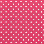 Premier Prints Polka Dot Candy Pink/White Canvas Fabric