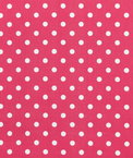 Premier Prints Polka Dot Candy Pink/White Canvas Fabric