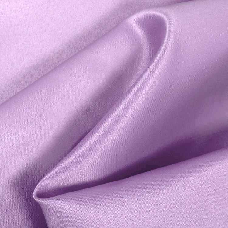 Lavender Matte Satin (Peau de Soie) Fabric