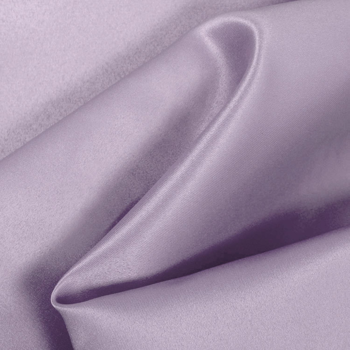 Dark Lilac Matte Satin (Peau de Soie) Fabric image 1 of 1