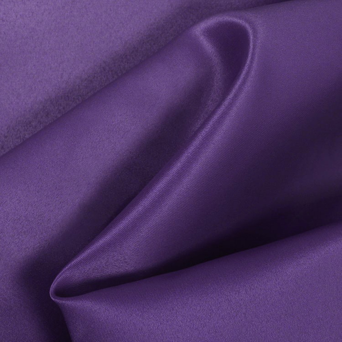 Purple Matte Satin (Peau de Soie) Fabric image 1 of 1
