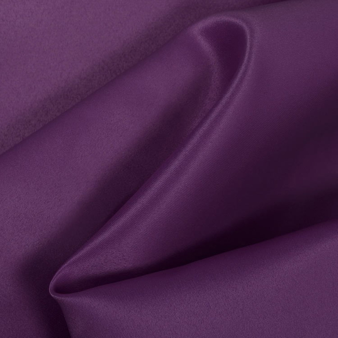 Plum Matte Satin (Peau de Soie) Fabric image 1 of 1