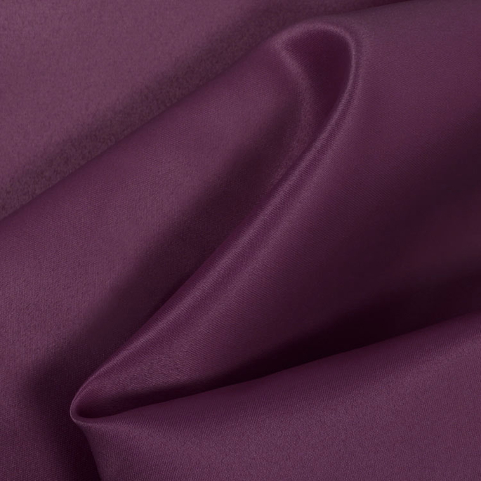 Auburgine Matte Satin (Peau de Soie) Fabric image 1 of 1