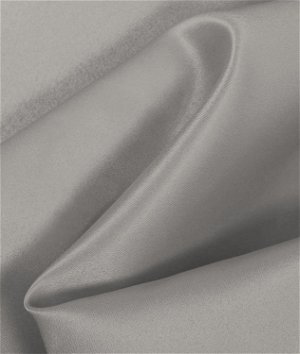 Medium Gray Matte Satin (Peau de Soie) Fabric
