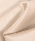 Champagne Matte Satin ( Peau de Soie) Fabric