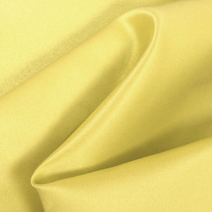 Yellow Matte Satin (Peau de Soie) Fabric image 1 of 1