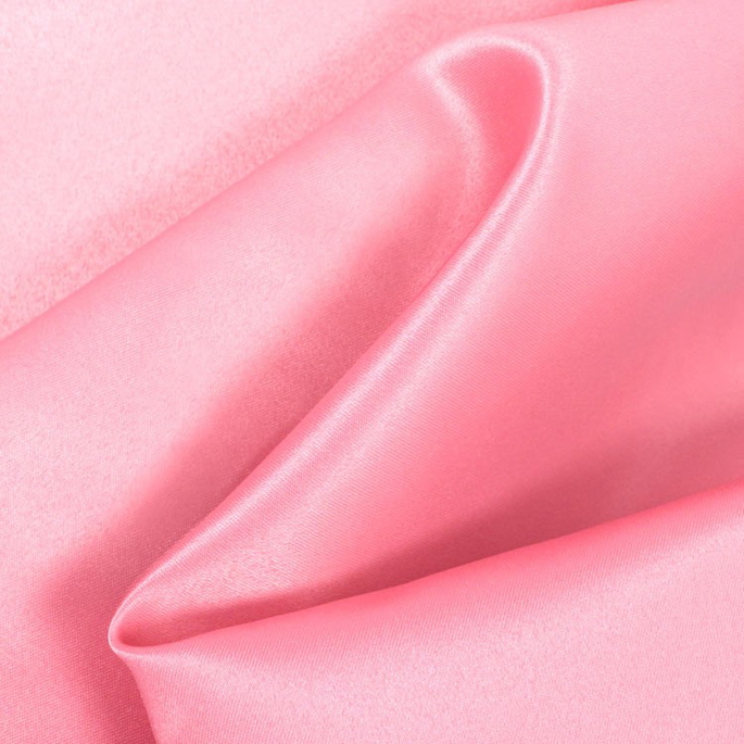 Pink Matte Satin (Peau de Soie) Fabric image 1 of 1