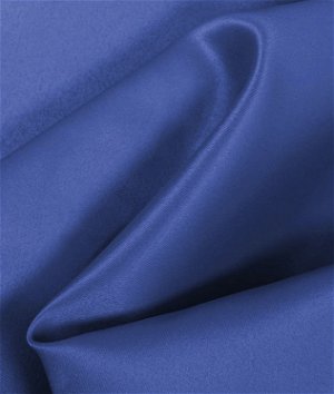 Royal Blue Matte Satin (Peau de Soie) Fabric
