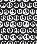 Premier Prints Peaceful Black Canvas Fabric