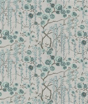 Kravet PEONYTREE.511 Peony Tree Aquamarine Fabric