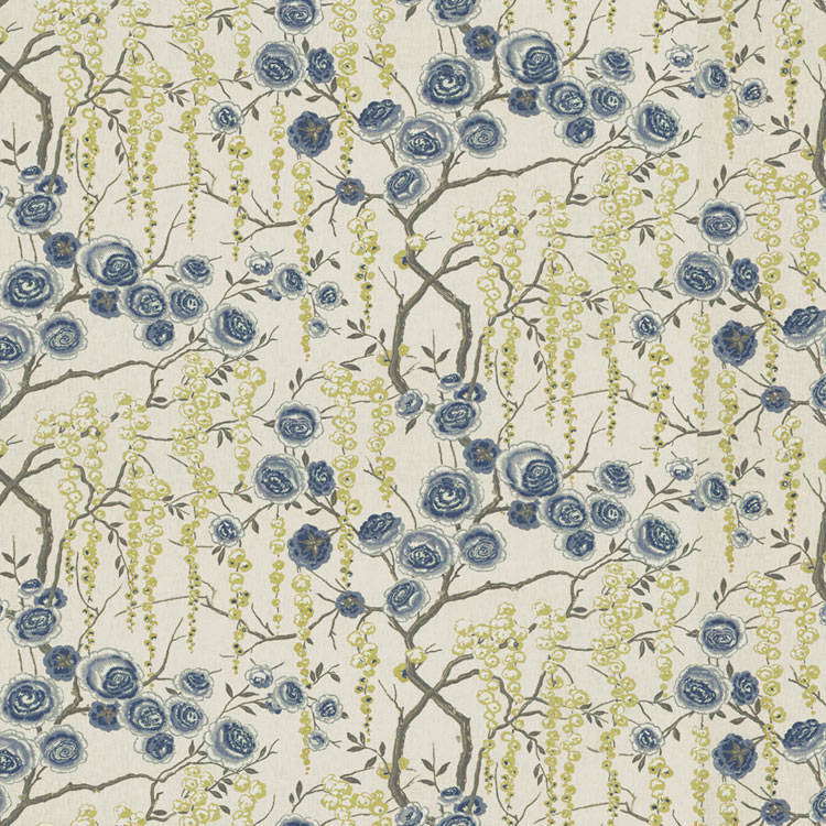 Kravet PEONYTREE.523 Peony Tree Ultramarine Fabric