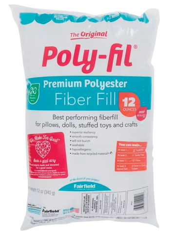 Hobbs Polyester Fiberfill Stuffing - 12 Oz Bag