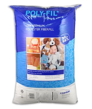 Fairfield Poly-Fil Stuffing - 20 Ounce Bag