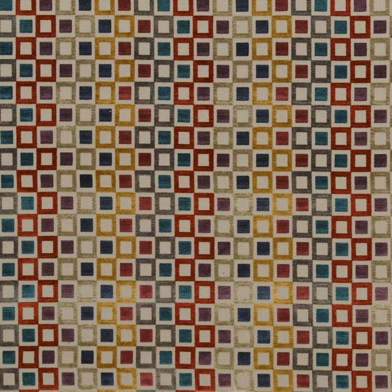 Baker Lifestyle Square Dance Tutti Frutti Fabric