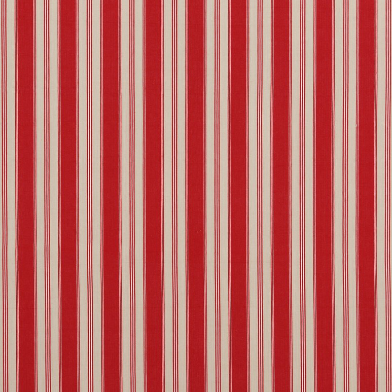 Baker Lifestyle Tango Ticking Red Fabric