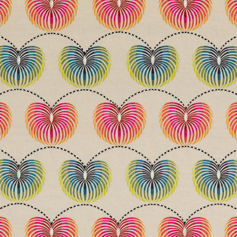 Baker Lifestyle Lanterns Tutti Frutti Fabric