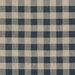 Baker Lifestyle Block Check Indigo Fabric