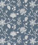 Baker Lifestyle Petherton Blue Fabric