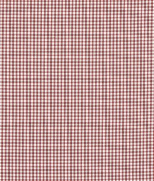 Baker Lifestyle Sherborne Gingham Red Fabric