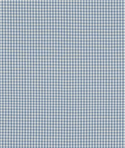 Baker Lifestyle Sherborne Gingham Soft Blue Fabric