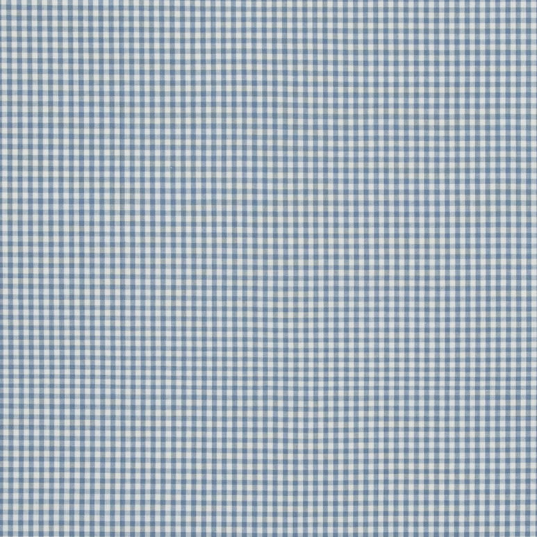 Baker Lifestyle Sherborne Gingham Soft Blue Fabric