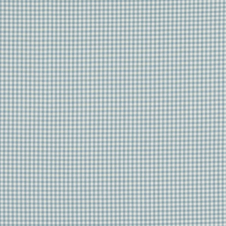 Baker Lifestyle Sherborne Gingham Aqua Fabric