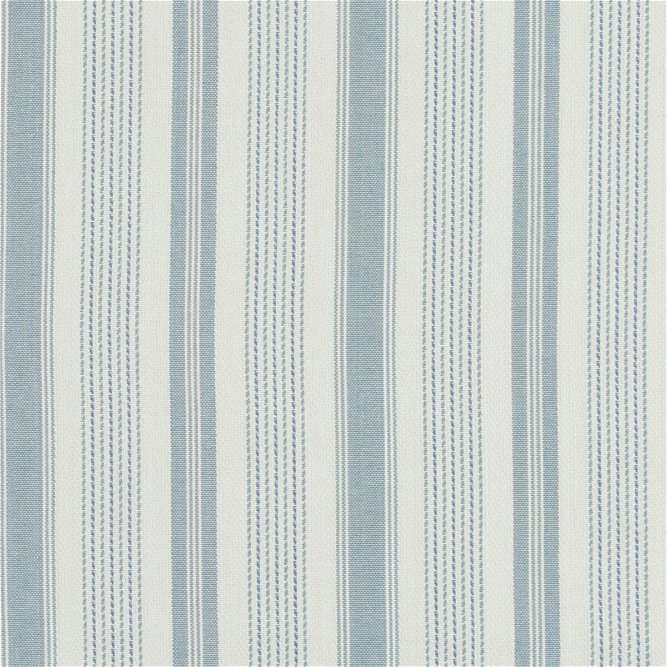 Baker Lifestyle Purbeck Stripe Aqua Fabric