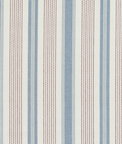 Baker Lifestyle Purbeck Stripe Red/Blue Fabric