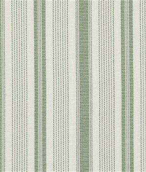 Baker Lifestyle Purbeck Stripe Green Fabric