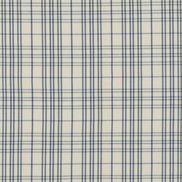 Baker Lifestyle Purbeck Check Blue Fabric